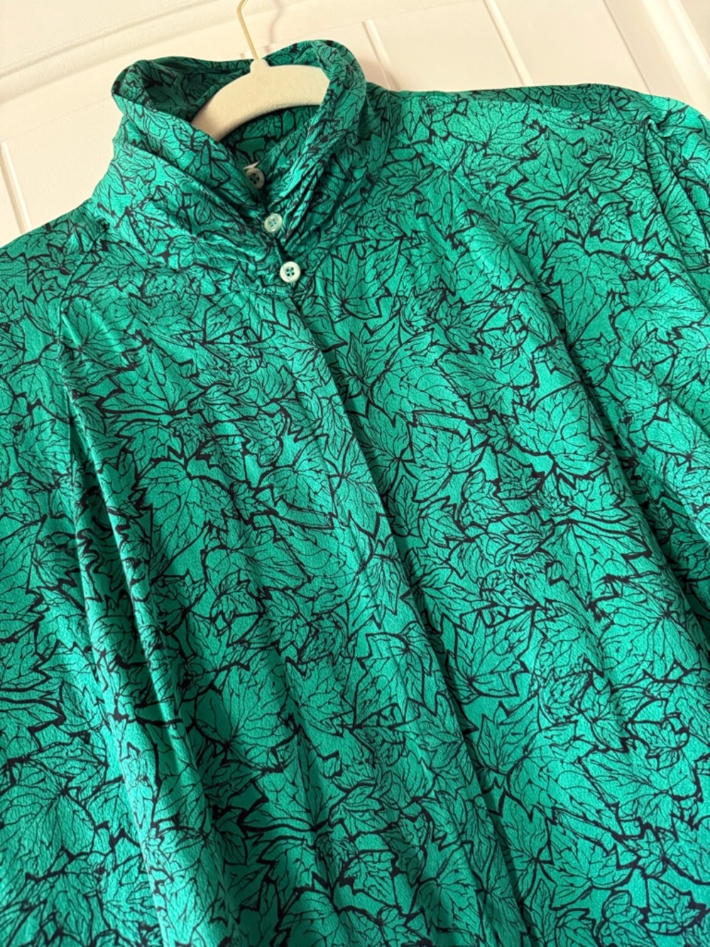 Vintage Francesca of Damon for Starington Silk Blouse 1980's